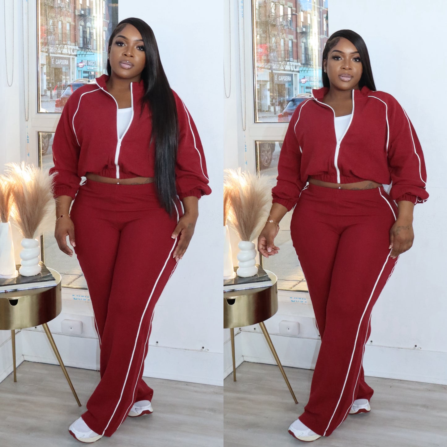 Waffled 2pc set