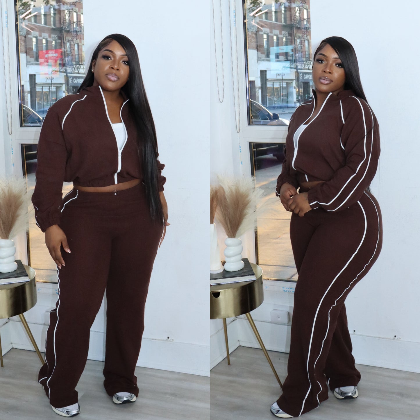 Waffled 2pc set