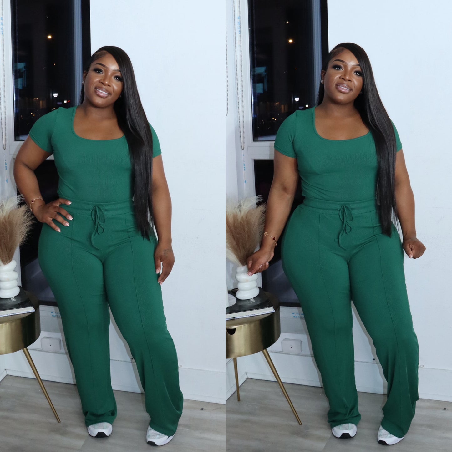 Come over 2pc set (short sleeve)