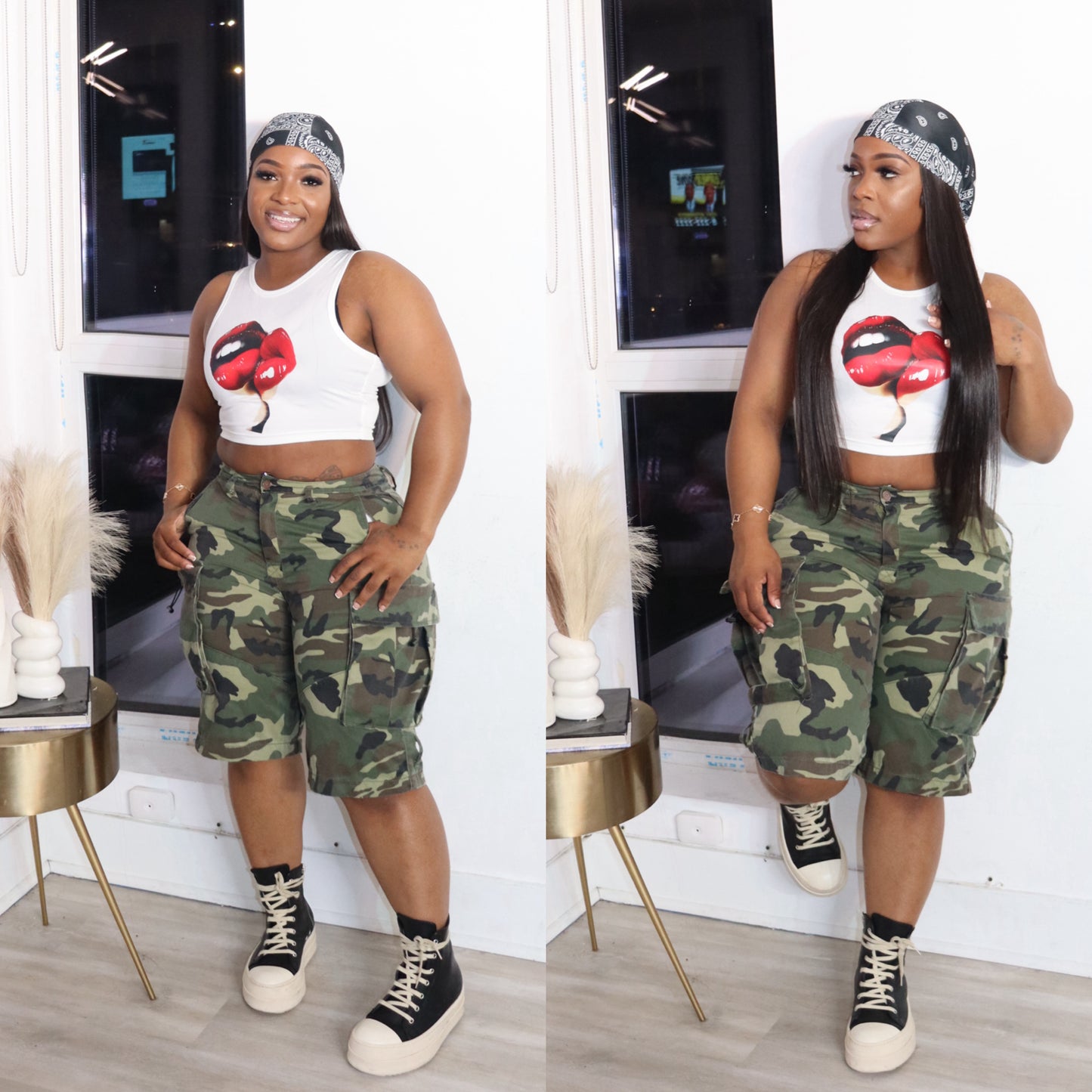 Camo shorts