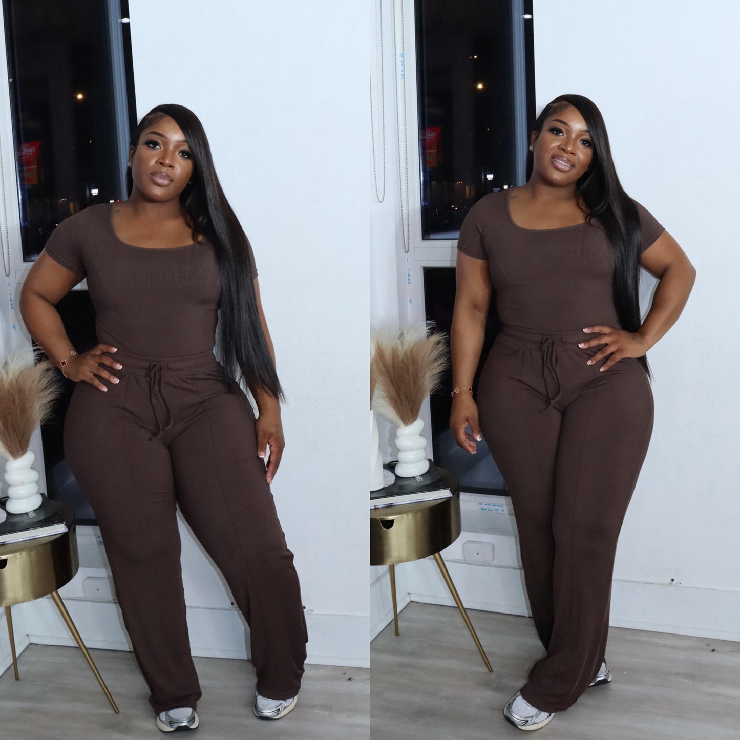 Come over 2pc set (short sleeve)