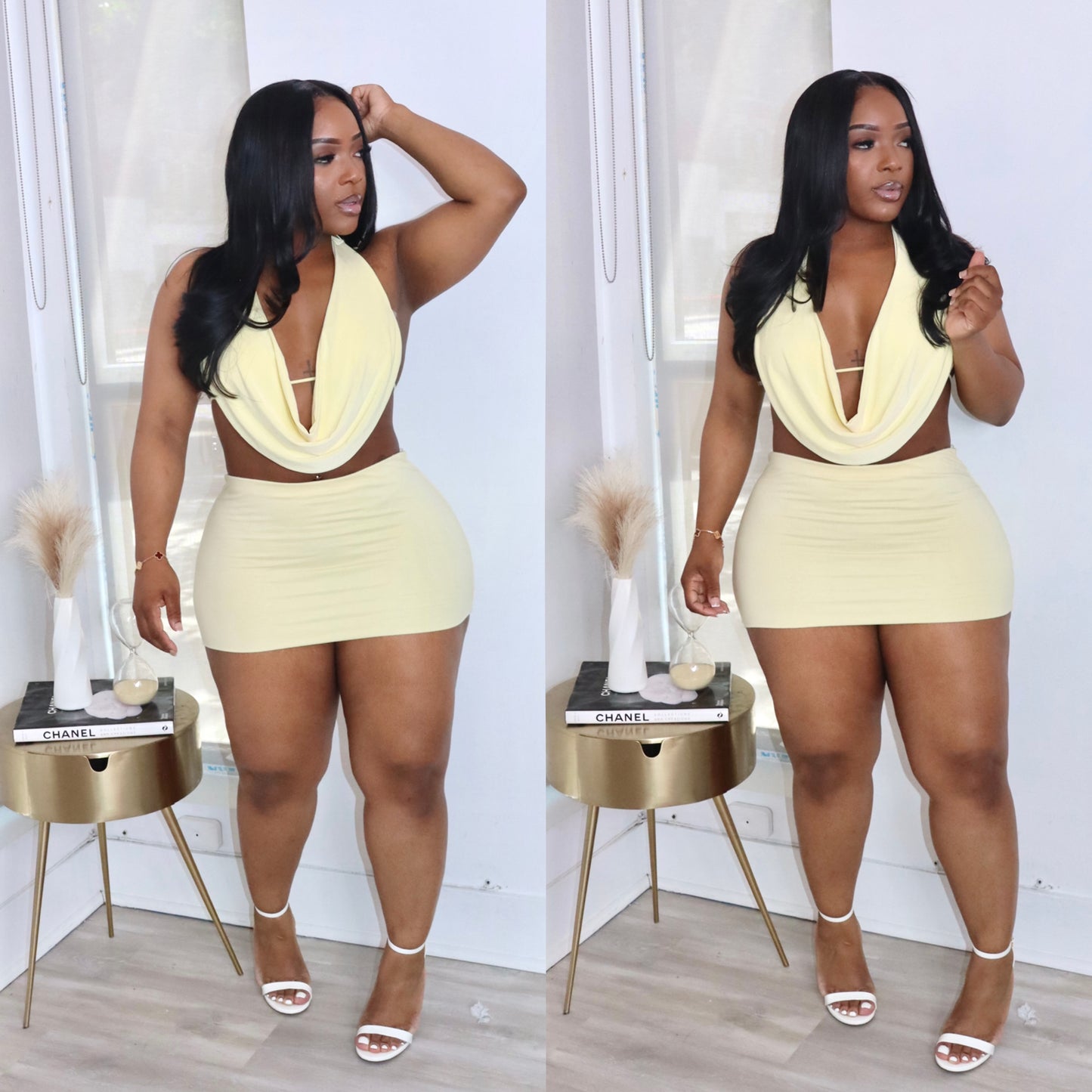 Dining 2pc skirt set