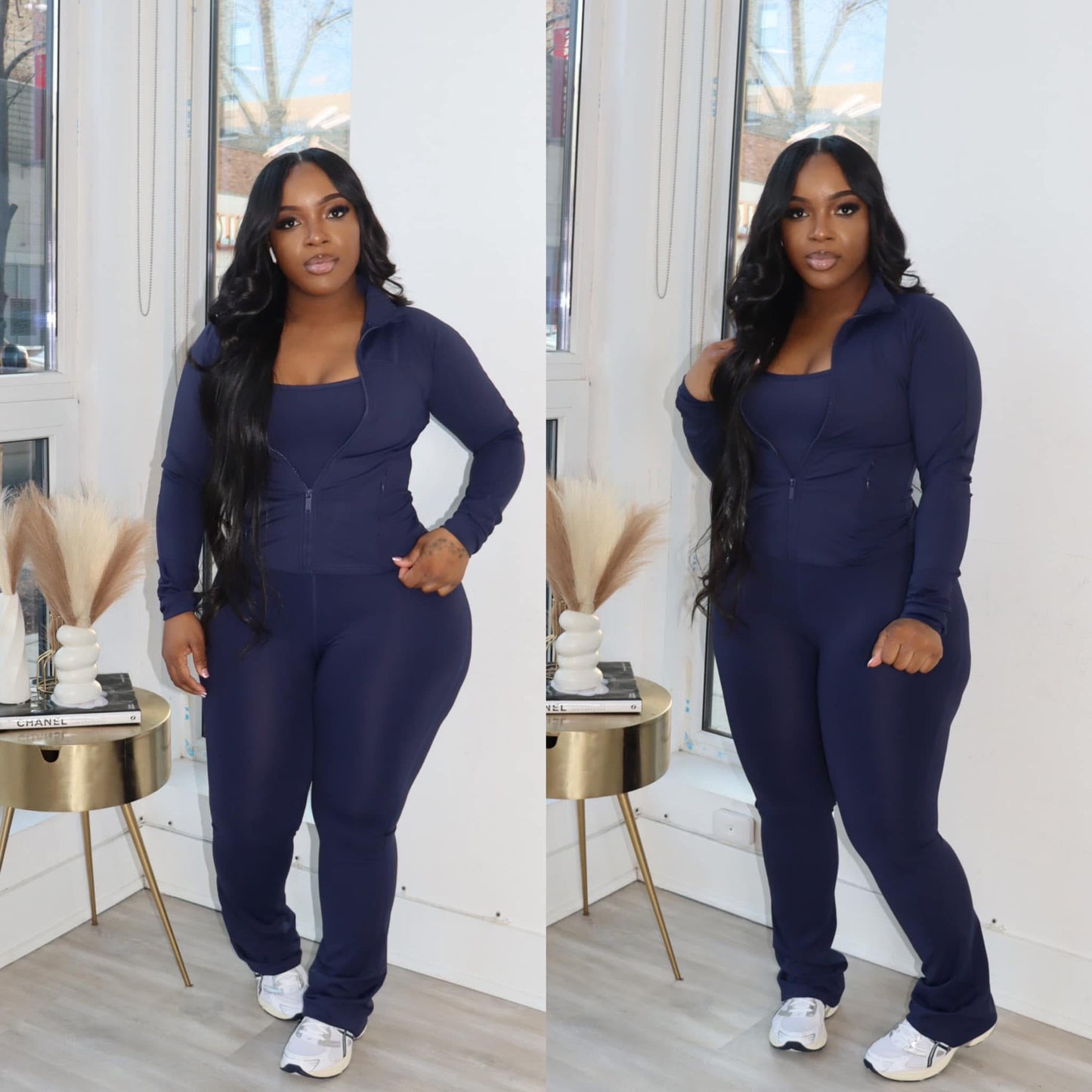 Mia 2 pc jumpsuit set