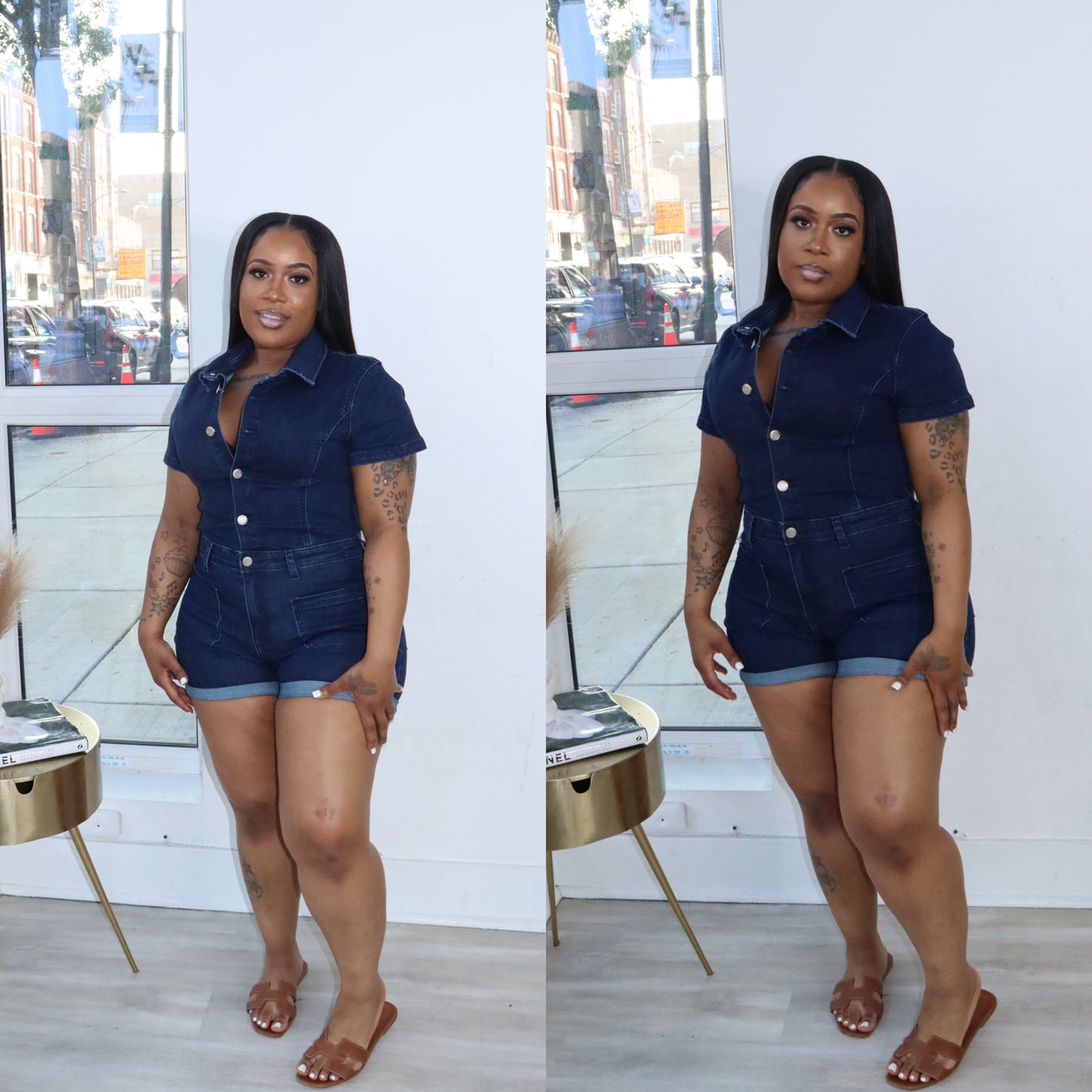 Natalie short romper