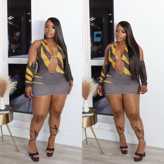 Illusion dress