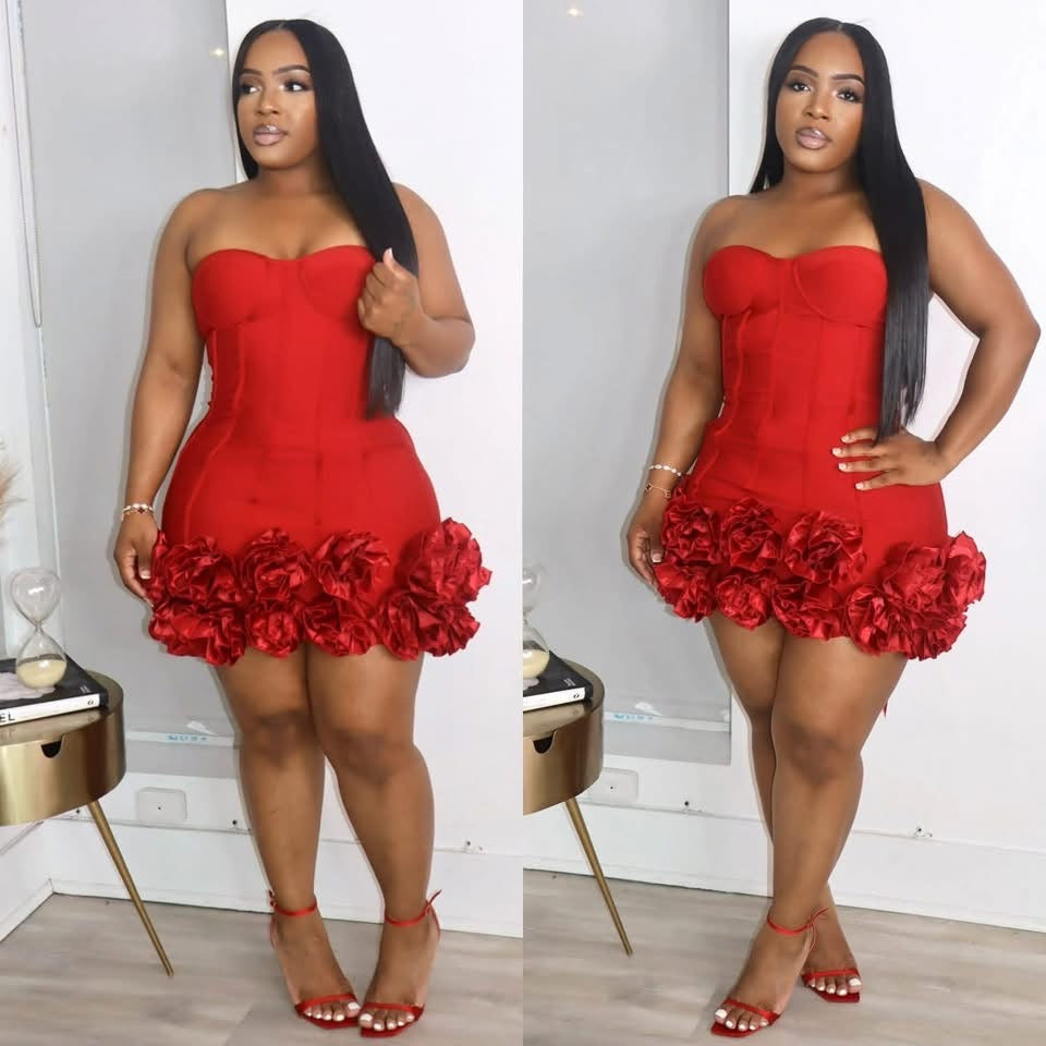 Picket corset dress