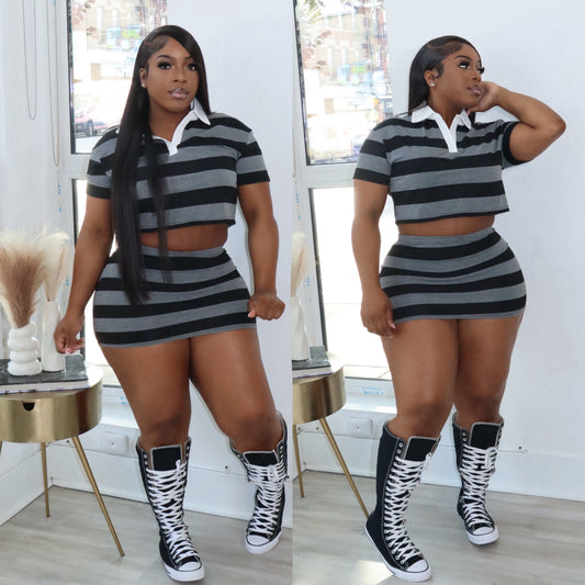 Striped 2pc set