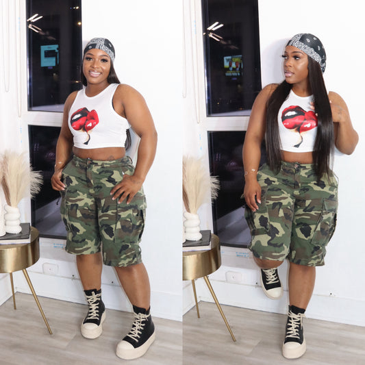 Camo shorts