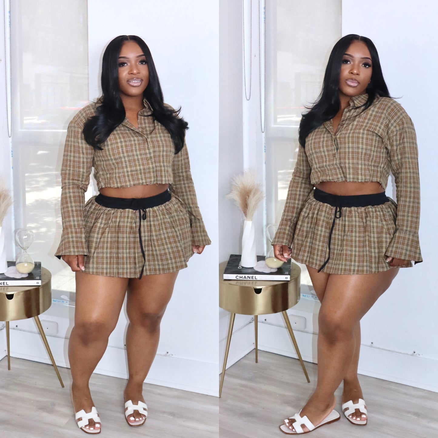 Mia 2 pc skirt set