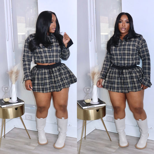 Mia 2 pc skirt set