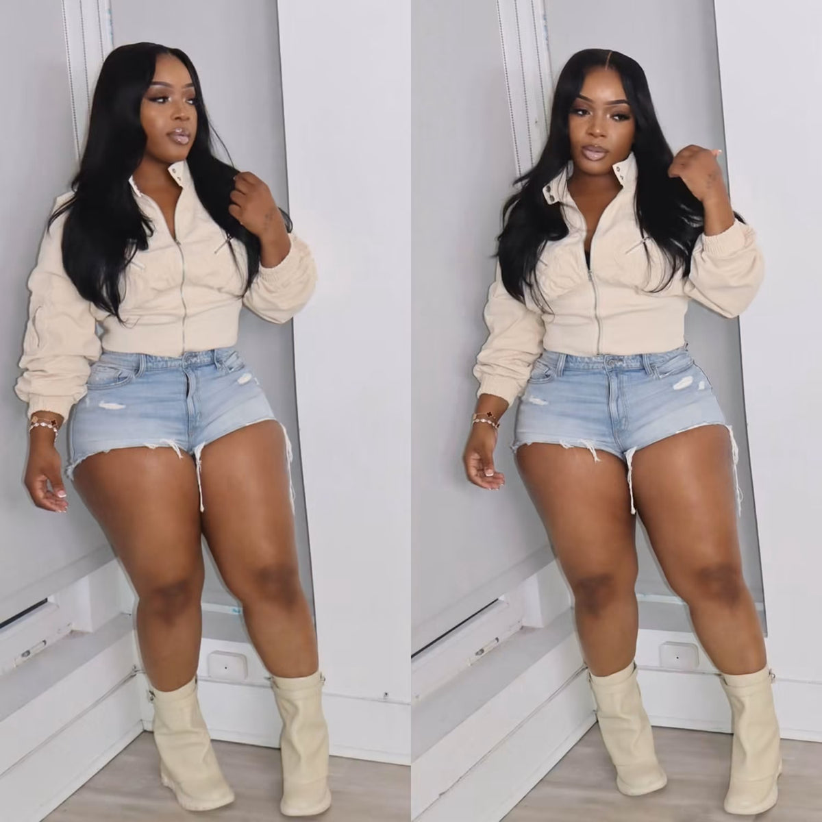 Christy denim short