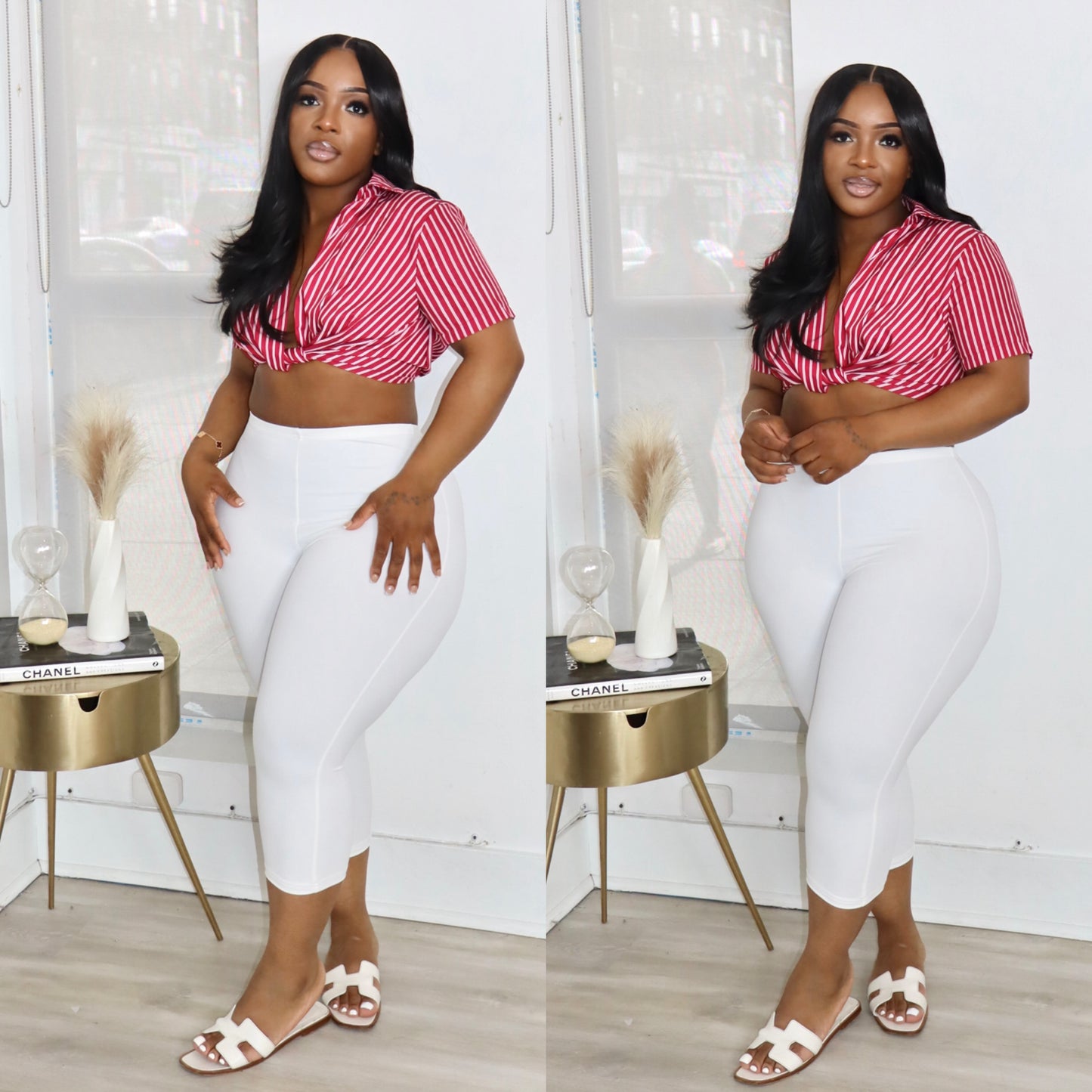 White capri’s